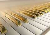 Gold Piano  Muzyka Obraz