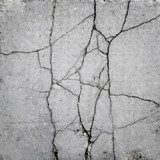 crack in the asphalt texture vector  Mur Fototapeta