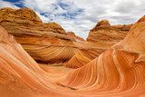 The Wave, USA, paria canyon, coyote buttes  Krajobraz Fototapeta