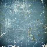 grunge blue paper texture, distressed background  Mur Fototapeta
