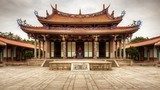 Taipei Confucius Temple  Orientalne Fototapeta