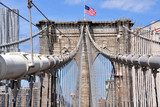 Brooklyn bridge, New York  Fototapety Mosty Fototapeta