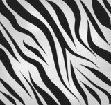 Zebra pattern vector background  Na laptopa Naklejka
