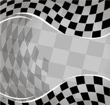 vector checkered racing background. EPS10  Na stół, biurko Naklejka