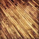 Old hardwood floor  Na meble Naklejka