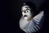 Pierrot mask  Ludzie Obraz