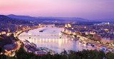 View of Budapest with Danube  Fototapety Miasta Fototapeta