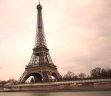 The Eiffel Tower in Paris, France.  Fototapety Wieża Eiffla Fototapeta