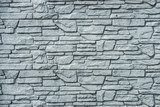 pattern gray color of  decorative stone wall surface  Mur Fototapeta