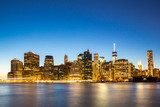 Panorama of New York City Manhattan skyline  Fototapety Miasta Fototapeta