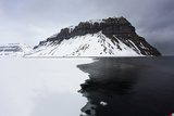 Spitzbergen  Czarno Białe Obraz