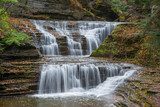 Buttermilk Falls in Upstate New York  Fototapety Wodospad Fototapeta