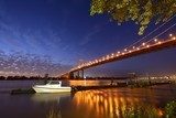 le grand pont suspendu d'Aquitaine Ã  Bordeaux  Fototapety Mosty Fototapeta