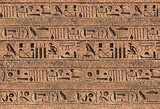 Hieroglyphs  Mur Fototapeta