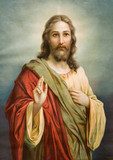 Copy of typical catholic image of Jesus Christ  Religijne Obraz