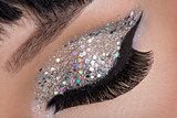 Woman eye with fashion makeup  Obrazy do Salonu Kosmetycznego Obraz
