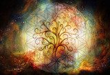 Kwiatowa psychodelia – kolorowe drzewo
 Kwiaty Fototapeta