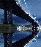 Manhattan nocą
 Fototapety Mosty Fototapeta