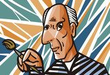 Mistrz Picasso w pop-artowej odsłonie Picasso Obraz