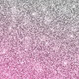 Silver pink glitter background. Vector Fototapety do Salonu Fryzjerskiego Fototapeta
