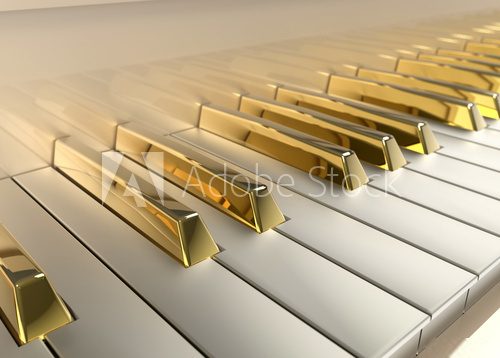 Gold Piano  Muzyka Obraz