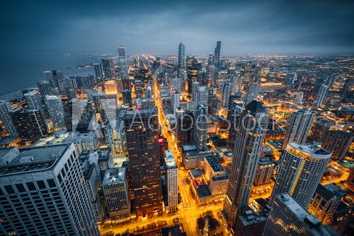 Chicago skyline  Miasta Obraz
