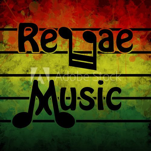 Reggae Music  Plakaty dla Nastolatka Plakat