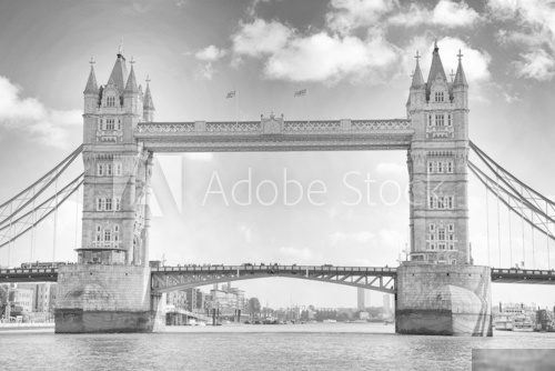Tower Bridge, London, UK  Fototapety Mosty Fototapeta