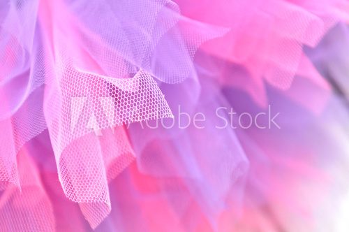 Pink and Lavender Tutu  Tekstury Fototapeta