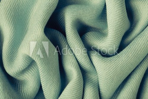 Gray background abstract cloth wavy folds of textile texture  Tekstury Fototapeta