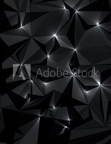 Abstract technology concept futuristic black background  Na drzwi Naklejka