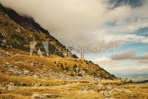 Beautiful mountain landscape  Krajobraz Fototapeta