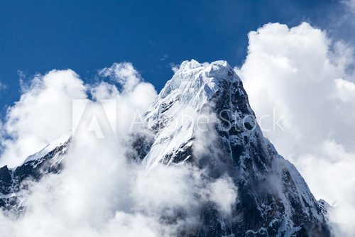 Himalaya Mountains landscape in Nepal  Krajobraz Fototapeta