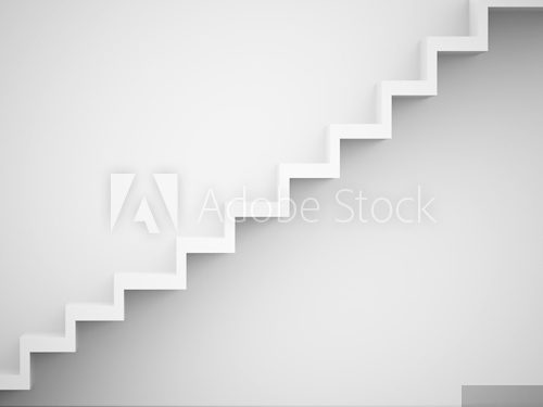 Stairs concept  Schody Fototapeta
