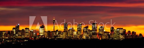 Skyline of Sydney  Fototapety Miasta Fototapeta