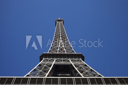 Eiffel tower, Paris.  Fototapety Wieża Eiffla Fototapeta