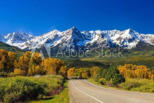 Road in Colorado  Krajobrazy Obraz