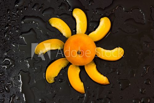 Apricots  Owoce Obraz