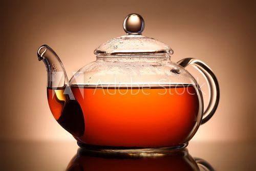 Glass teapot  Obrazy do Kuchni  Obraz