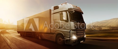 Truck Panorama  Pojazdy Fototapeta