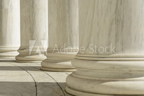 Pillars at the Jefferson Memorial Styl Klasyczny Fototapeta