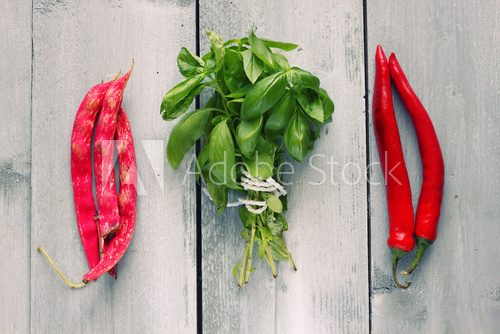 Pepper and parsley  Obrazy do Kuchni  Obraz