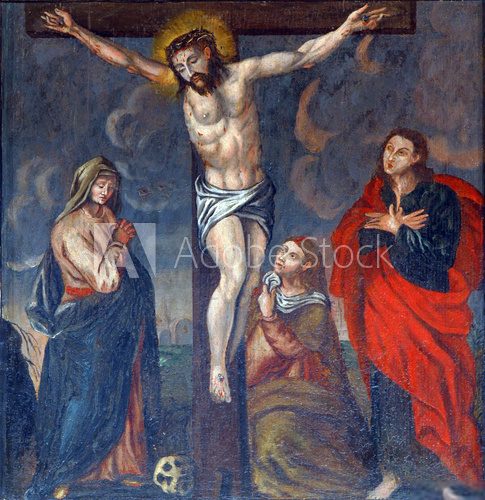 Crucifixion, Jesus on the cross  Religijne Obraz