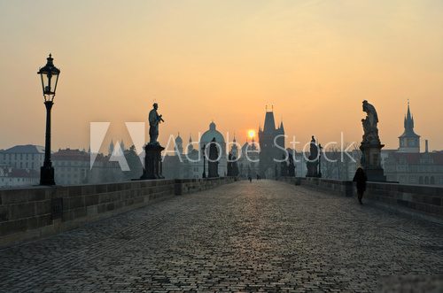 Czeska Praga – Most Karola
 Fototapety Mosty Fototapeta