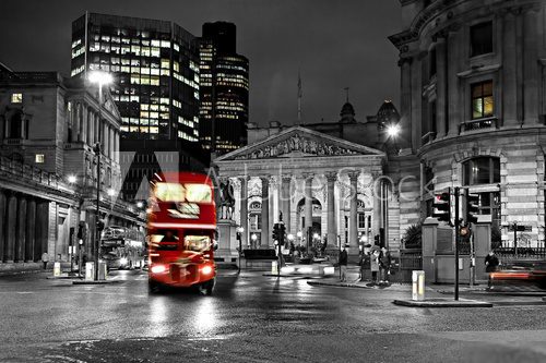 Londyn: nocna Giełda Królewska
 Fototapety Miasta Fototapeta