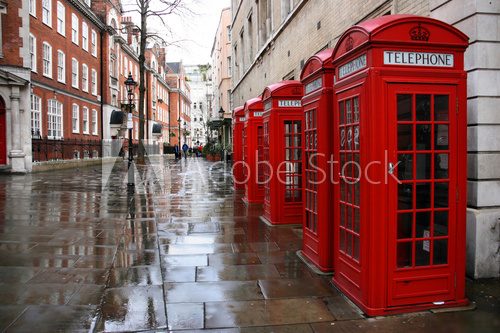 Londyn – szare ulice i czerwone budki telefoniczne
 Architektura Obraz