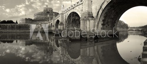 Most do Sant Angelo-Watykan
 Fotopanorama Obraz
