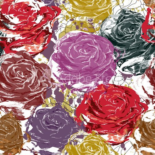 Różany obraz – kwiaty okiem malarza
 Kwiaty Fototapeta