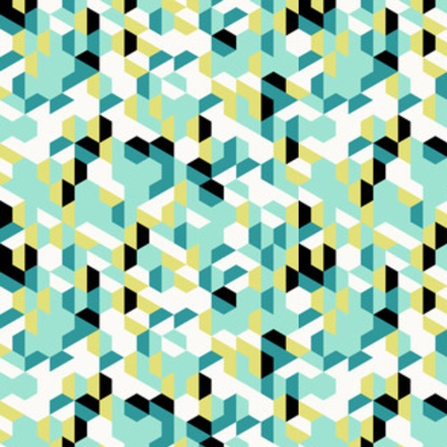 Kolorowy nieregularny streszczenie geometryczne z Styl Futurystyczny Tapeta