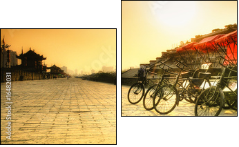 Urok chińskich rowerów-Chiny
 - Obraz dwuczęściowy, Dyptyk